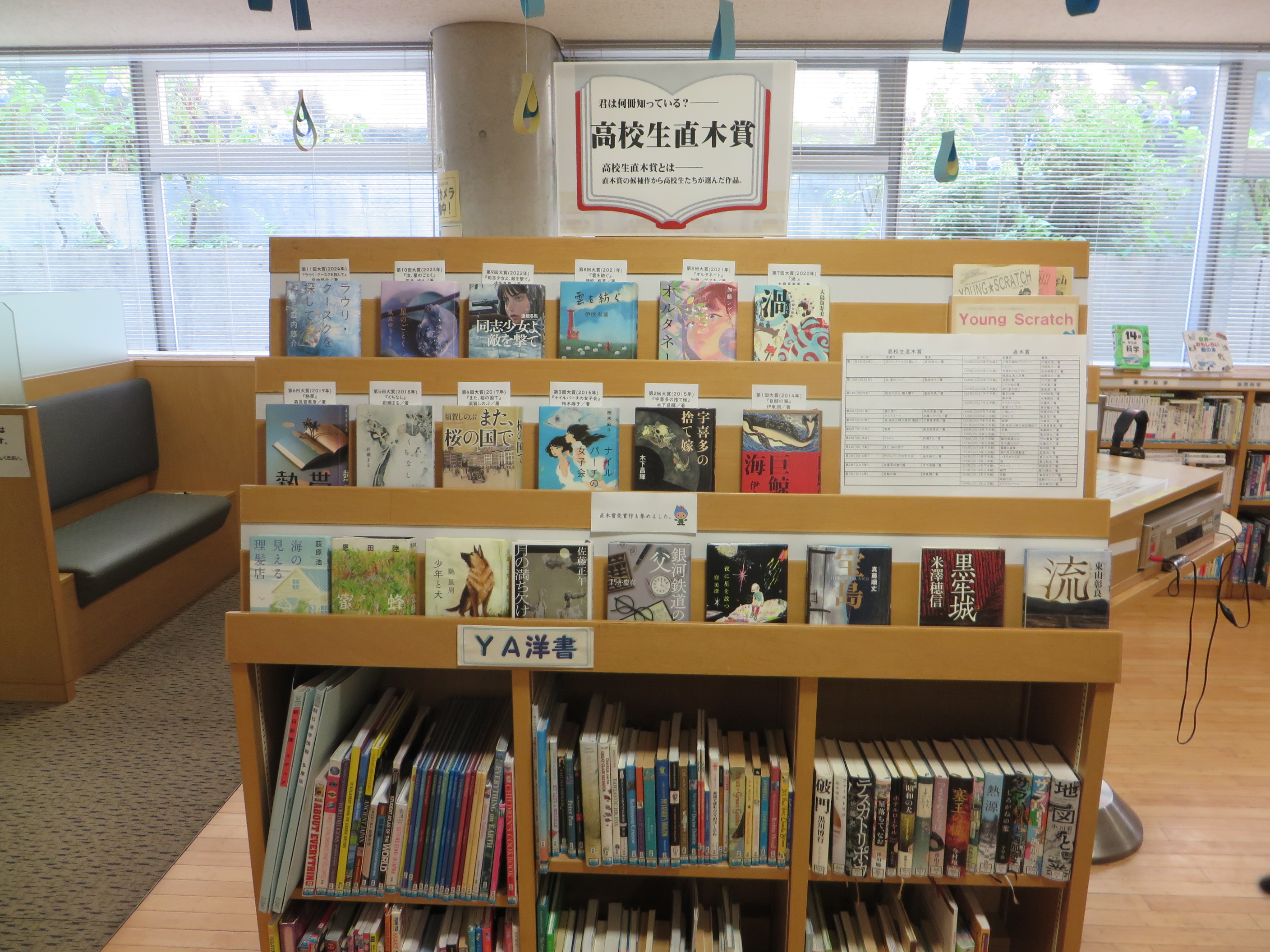 YA展示『ご存知ですか高校生直木賞』